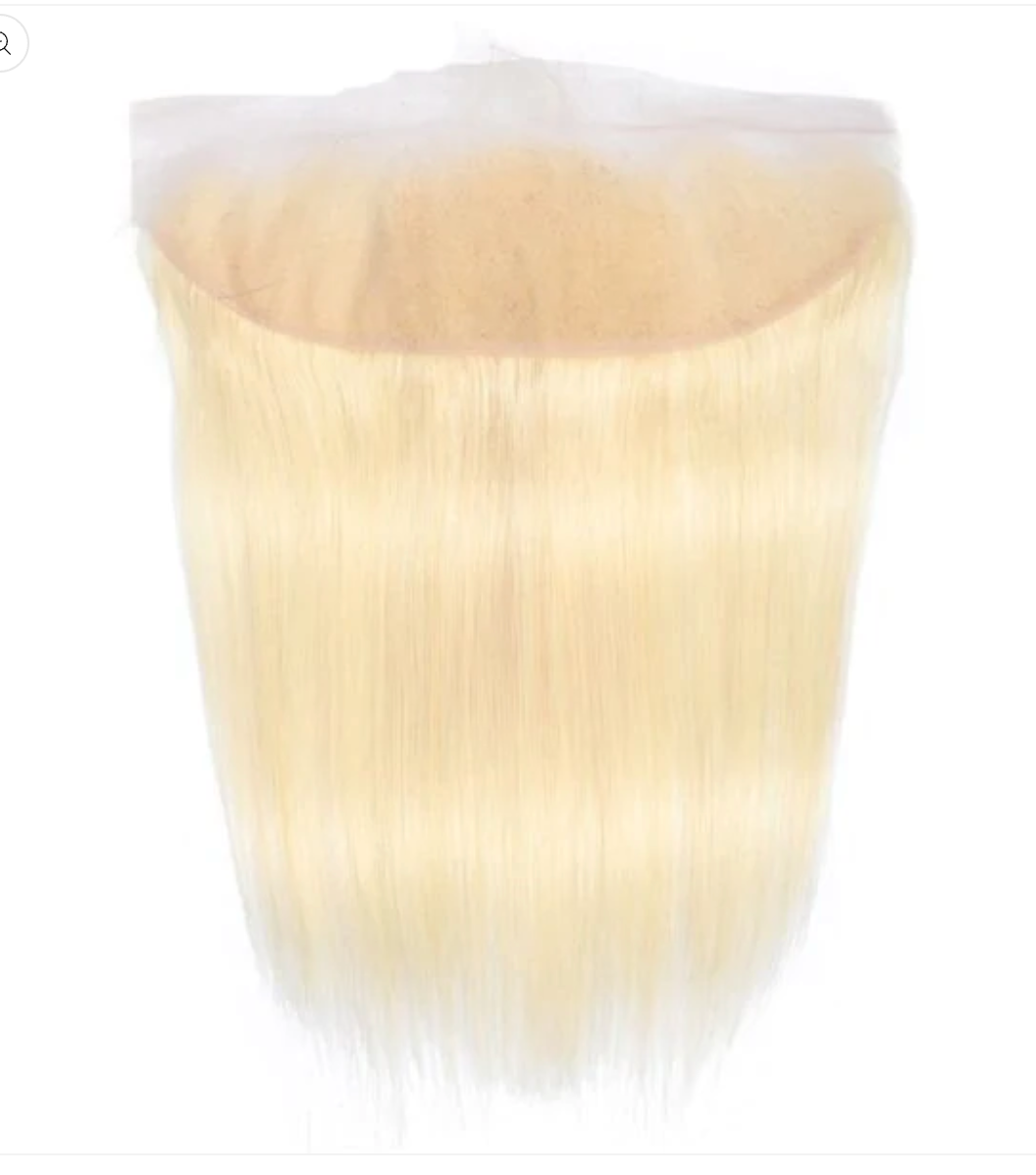 Copy of 613 PLATINUM BLONDE FRONTAL SIZE 13X4 STRAIGHT